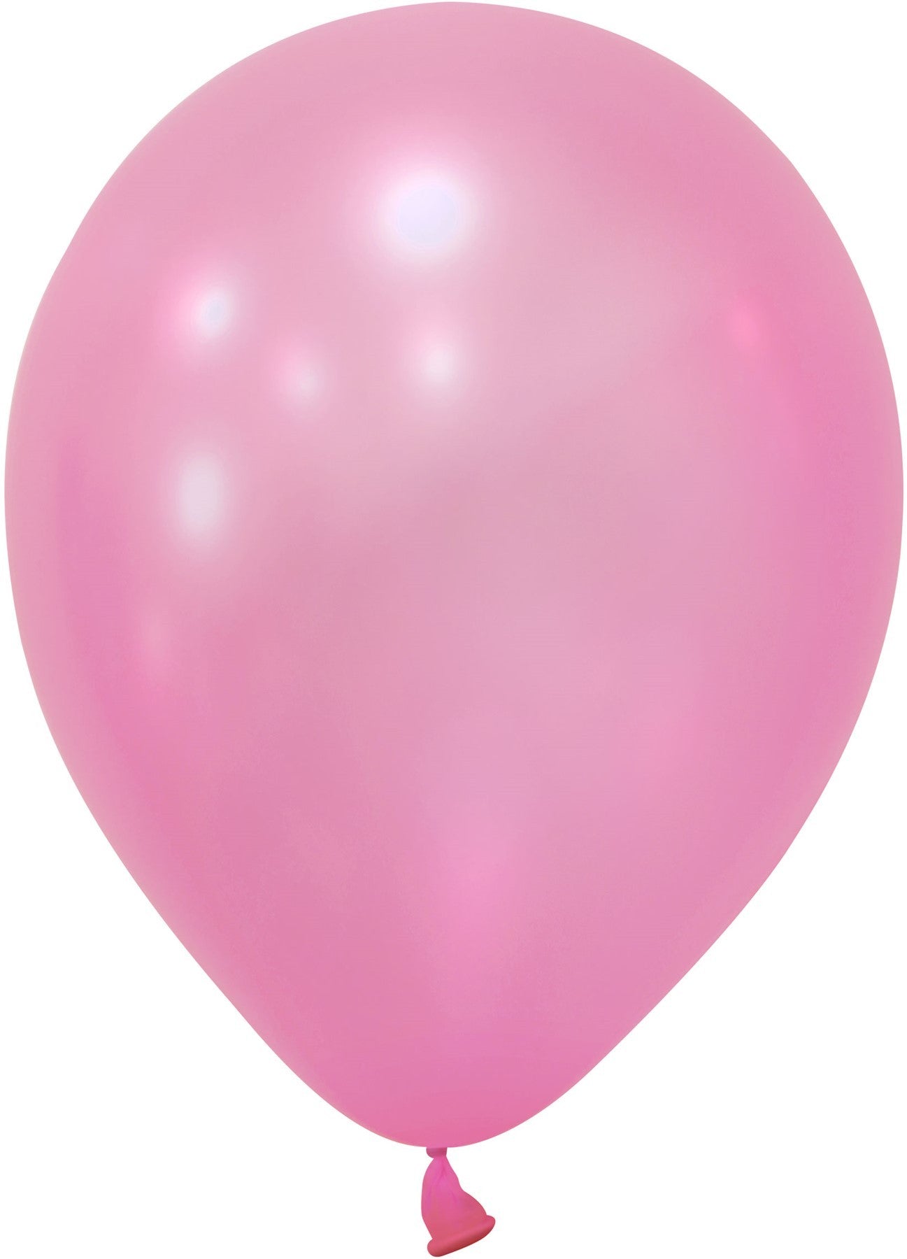 View Pink Metallic Latex Balloon 12 inch Pk 100 information