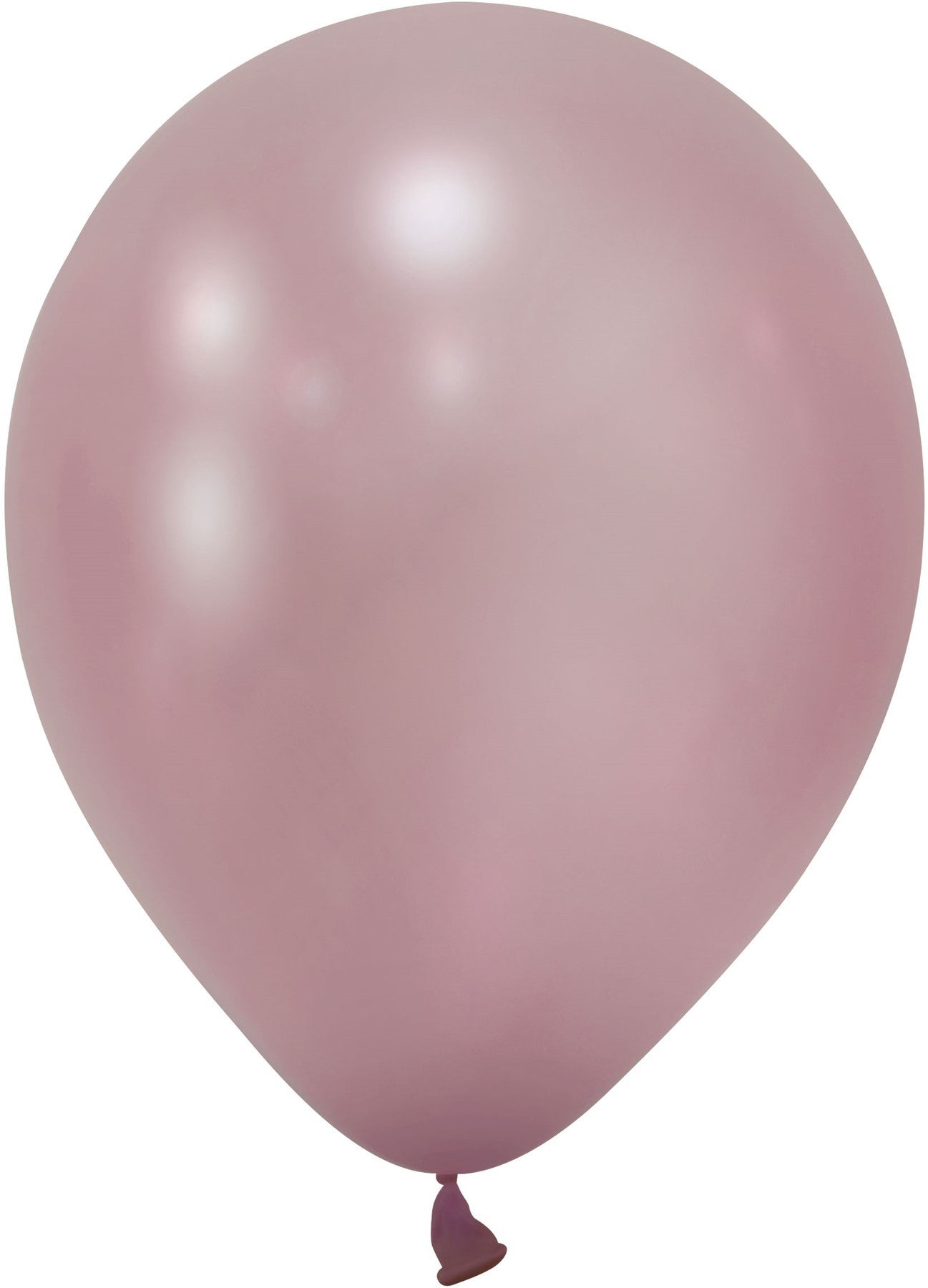 View Rose Pink Metallic Latex Balloon 12 inch Pk 100 information