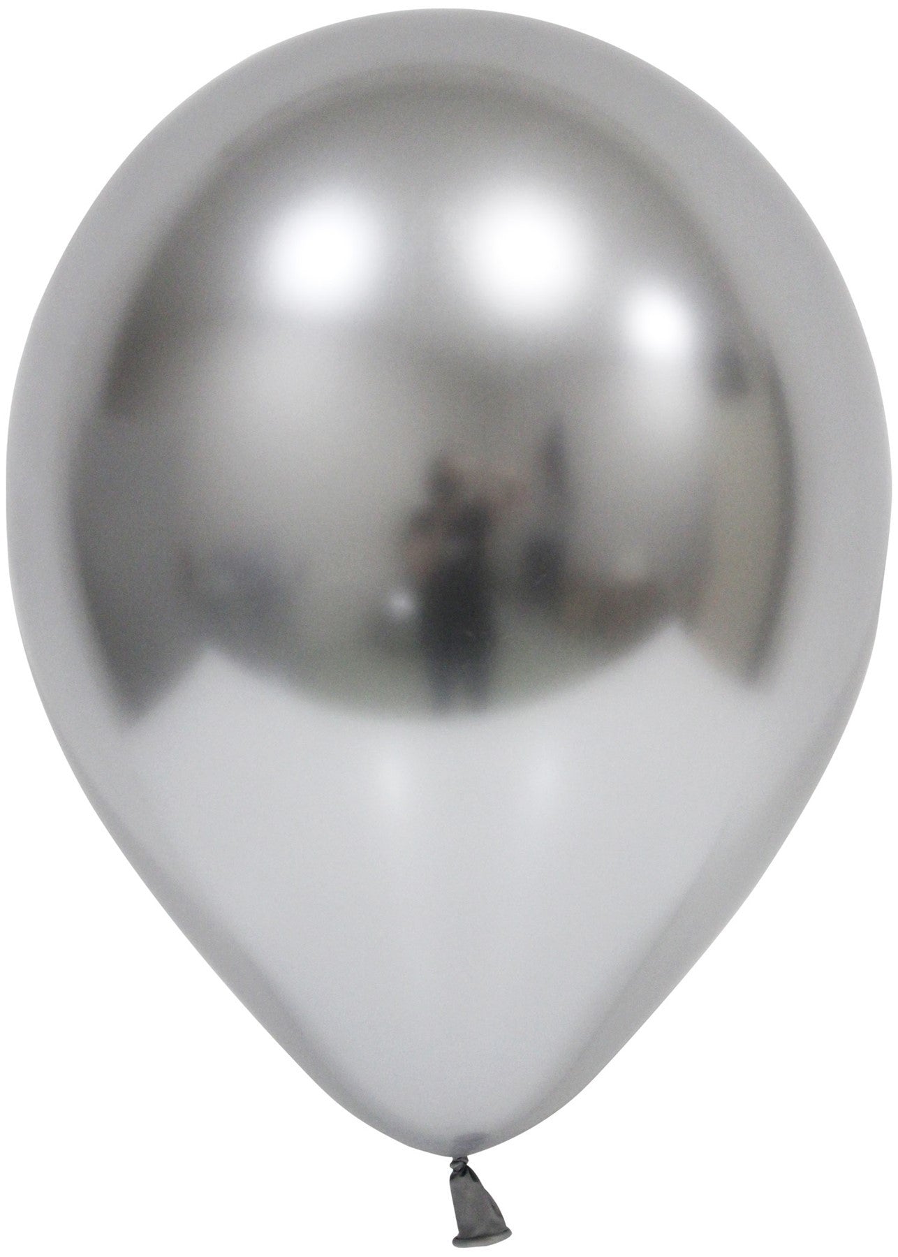 View Silver Chrome Latex Balloon 12 inch Pk 50 information