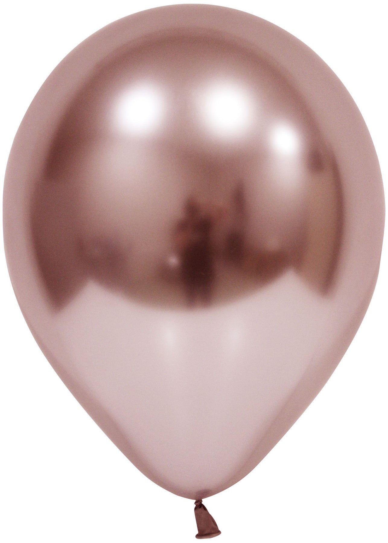 View Rose Gold Chrome Latex Balloon 12 inch Pk 50 information