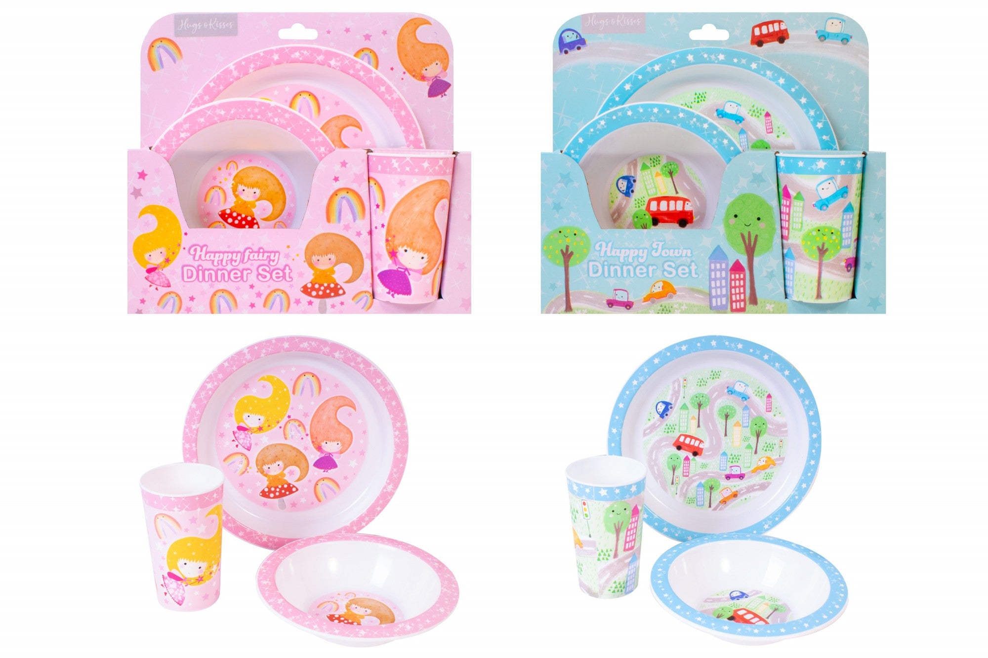 View Happy Town Dinner Set information