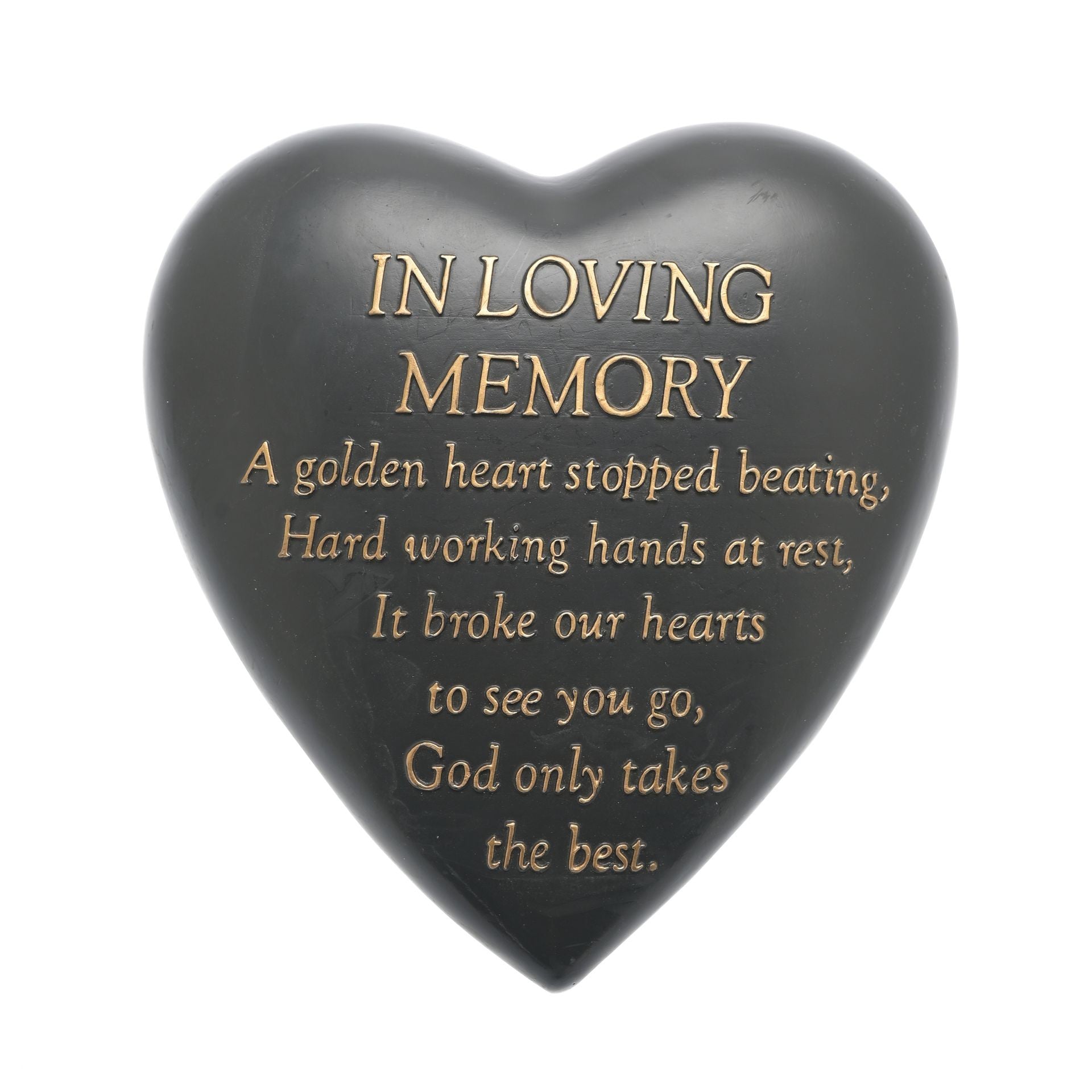 View Graveside Heart Plaque In Loving Memory information