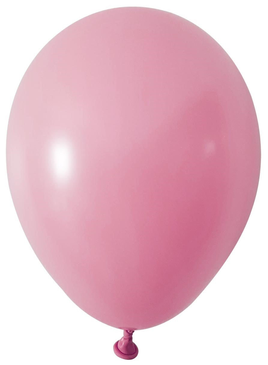 View Pink Round Shape Latex Balloon 5 inch Pk 100 information