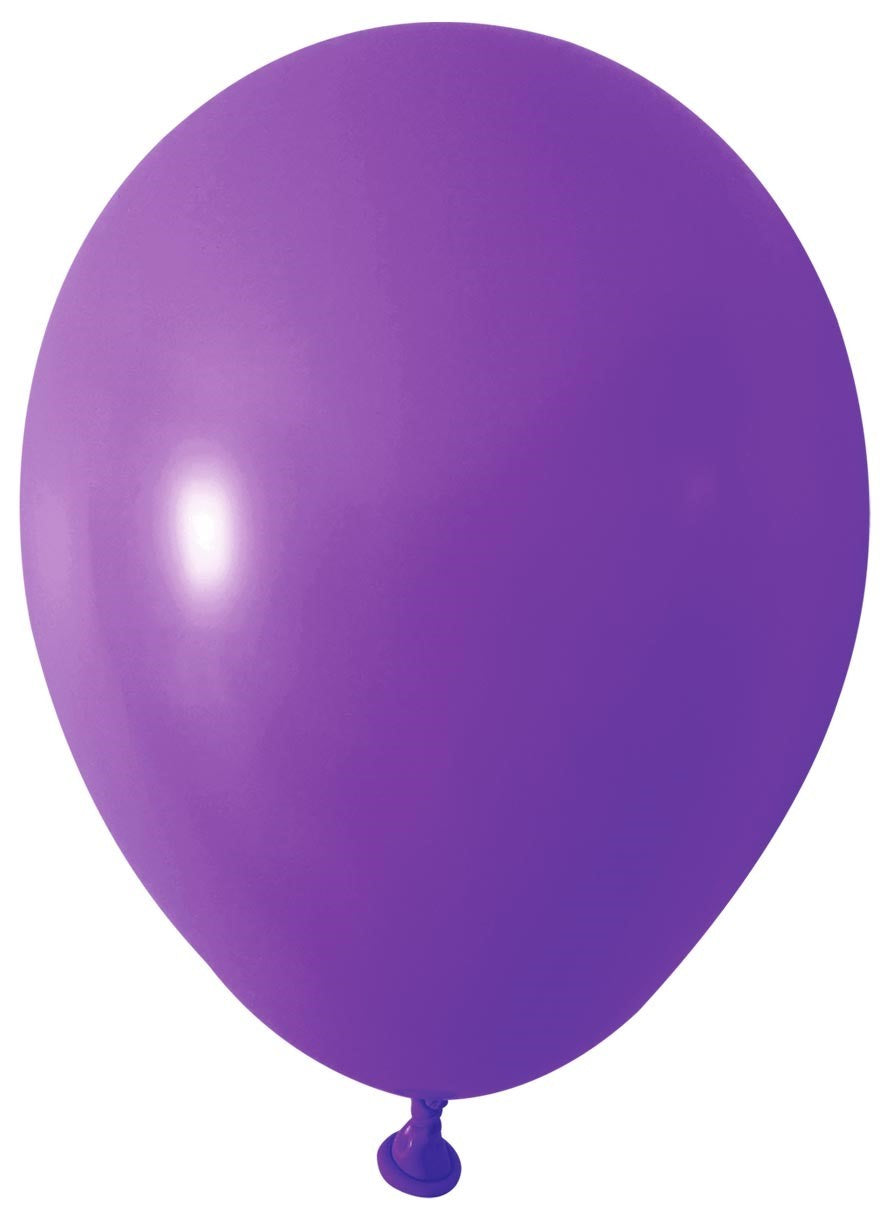 View Violet Round Shape Latex Balloon 5 inch Pk 100 information