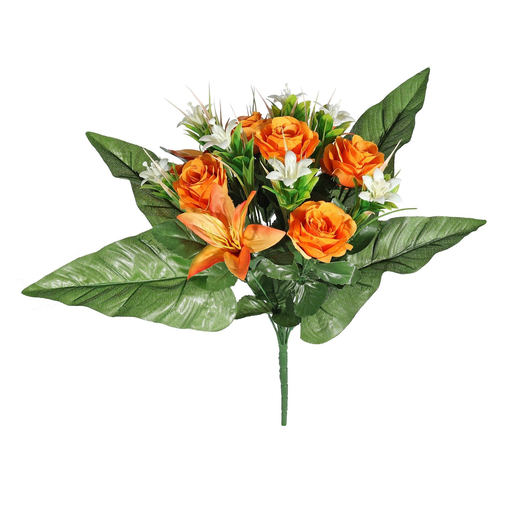 View Orange Pembroke Starflower Mixed Posy information