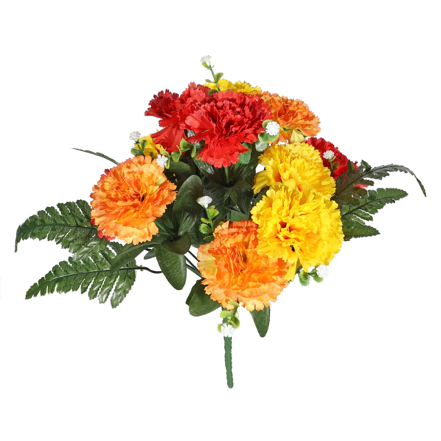 View Orange Pembroke Carnation Bunch information