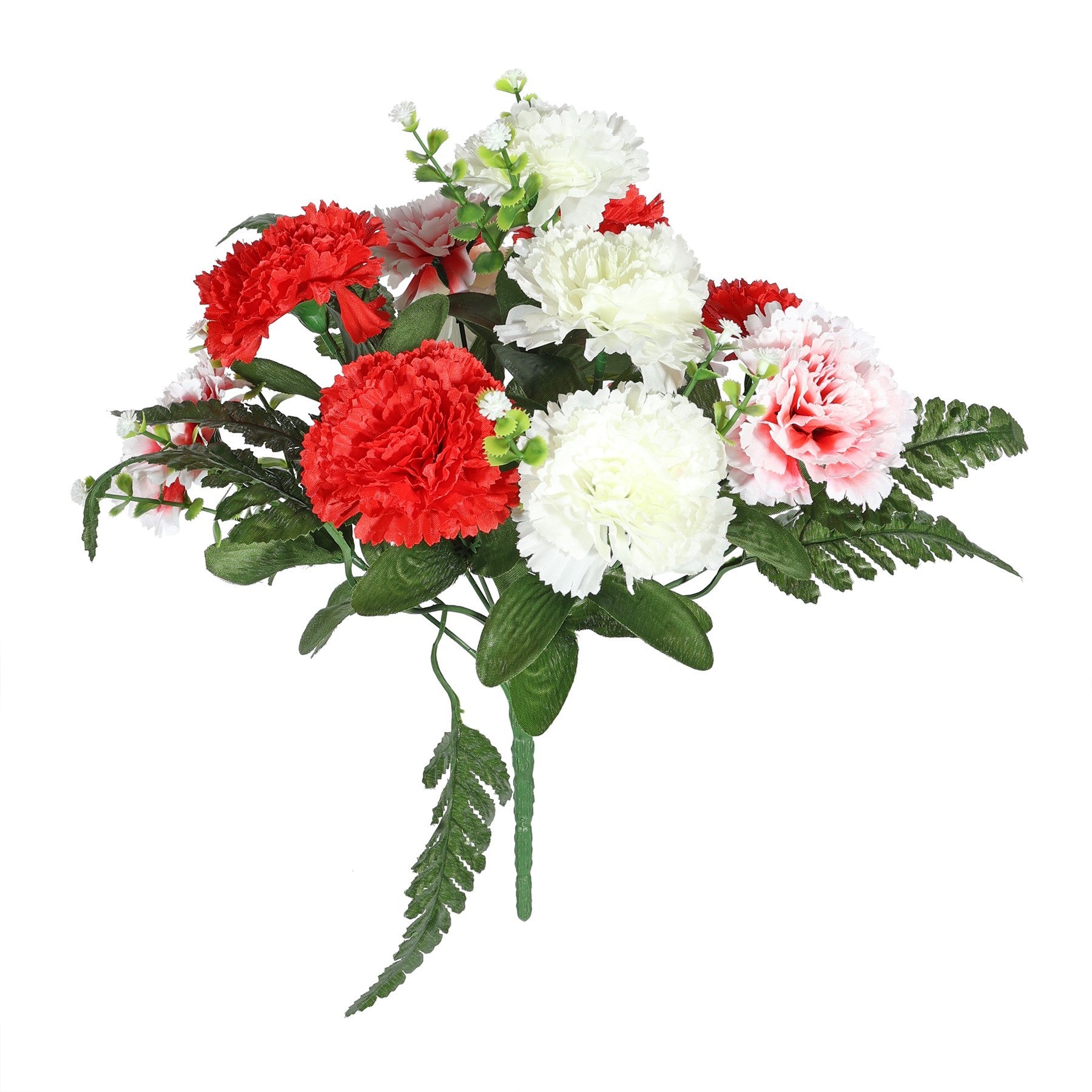 View Red Pembroke Carnation Bunch information