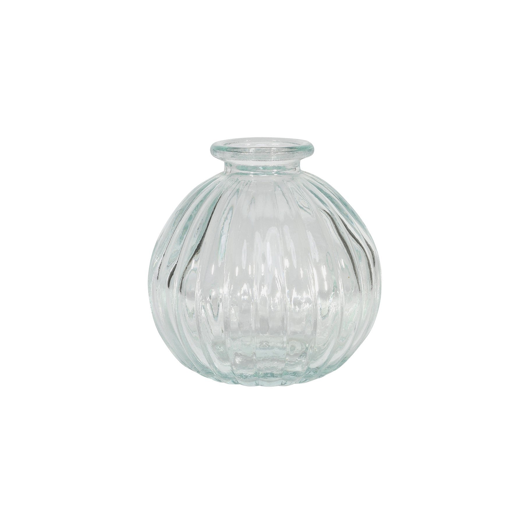 View Helena Ribbed Glass Bottle 8cm x 85cm information