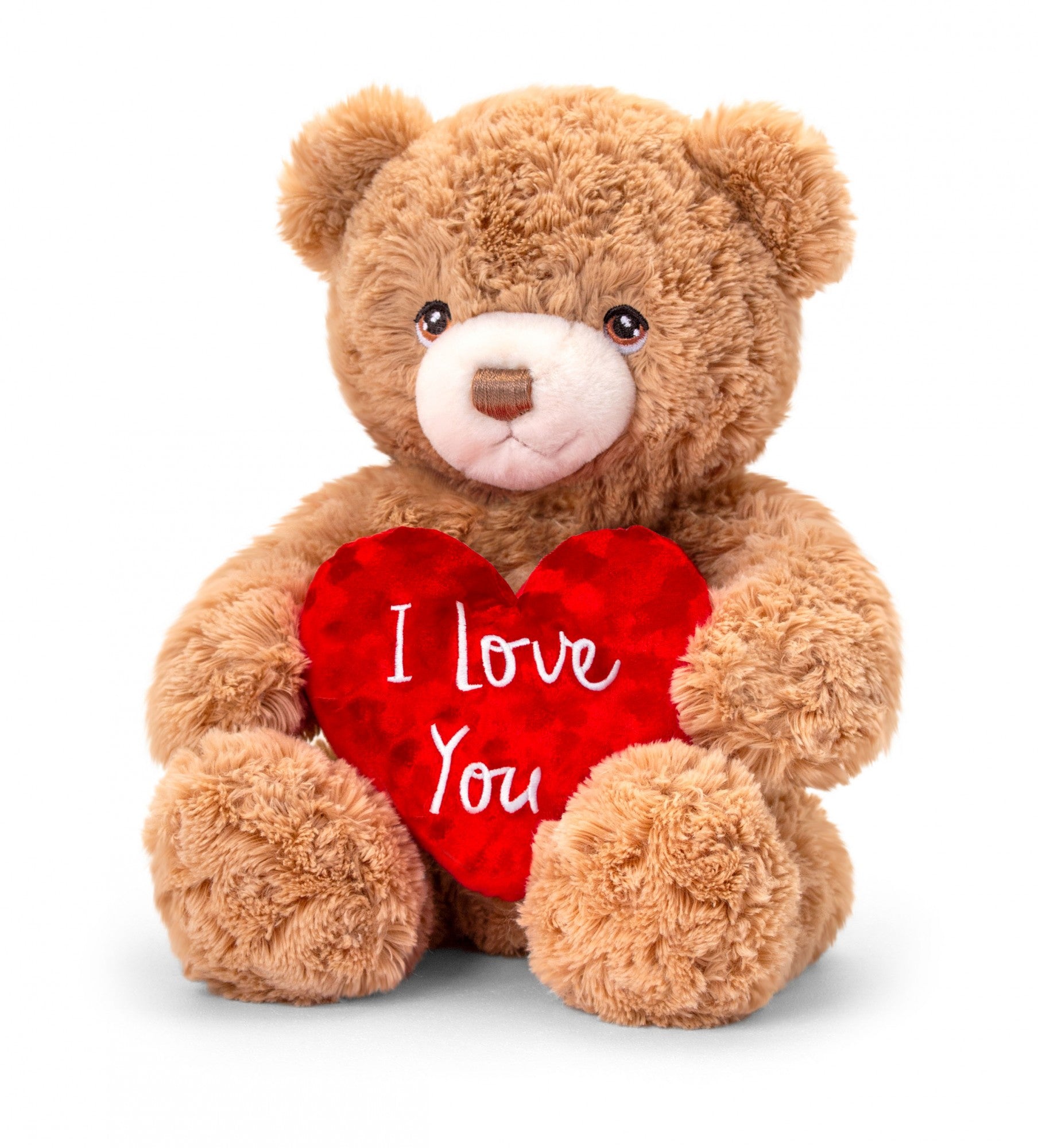 View Keeleco Honey Bramble Bear with Heart 30cm information