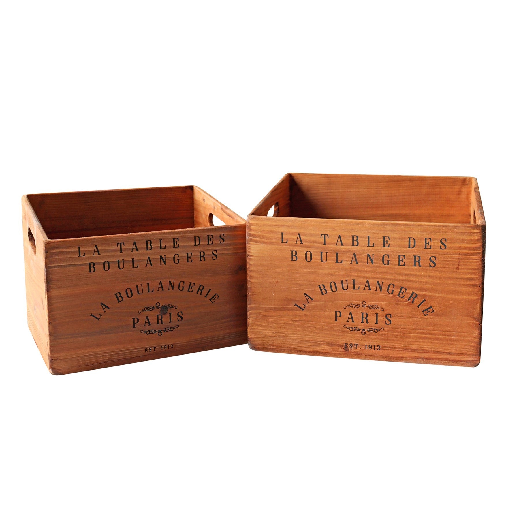 View Boulangerie Crates Set of 2 information