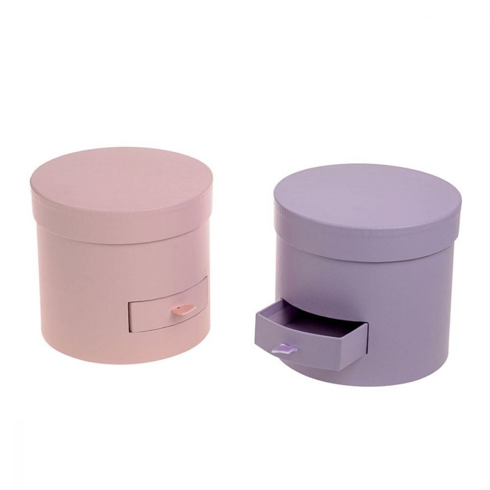 View Assorted Flower Box Baby Pink and Lilac information