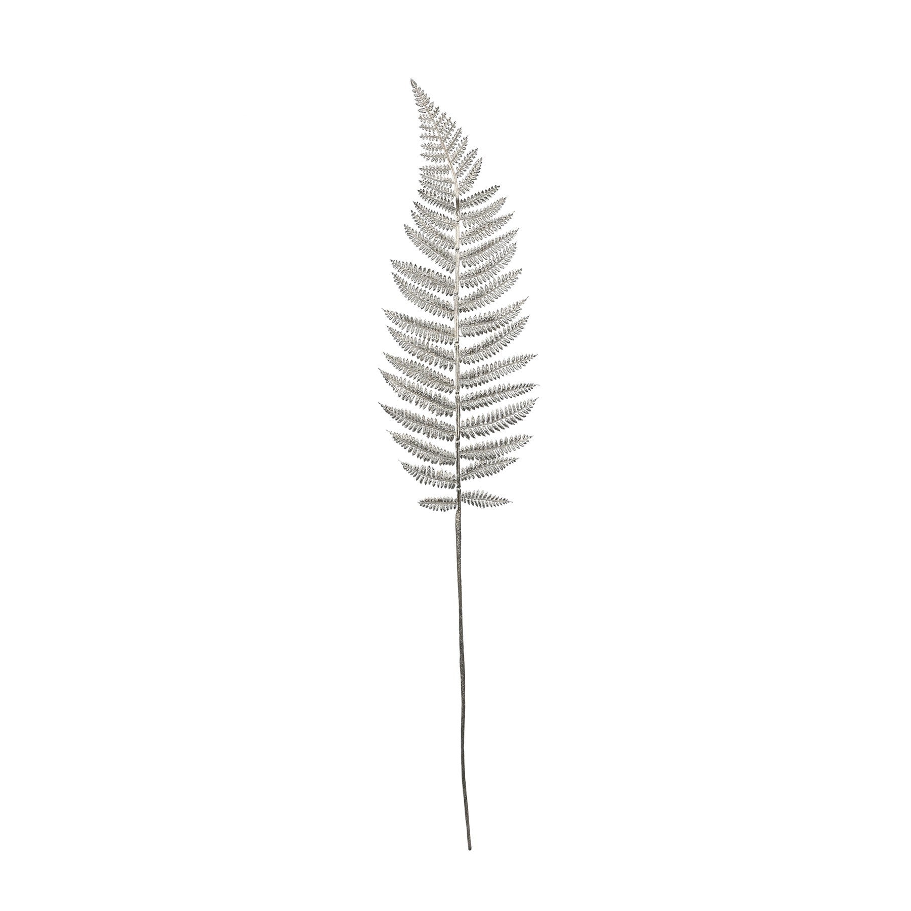 View Metallic Fern Leaf stem Champagne information