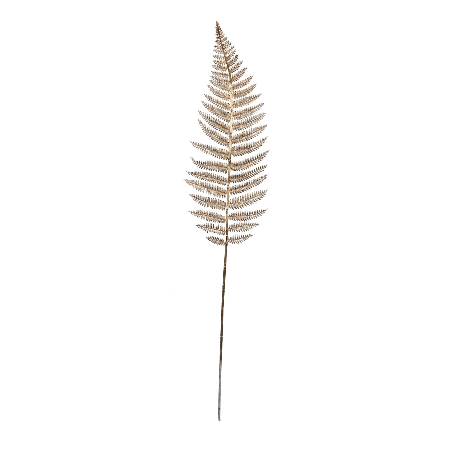 View Gold Metallic Fern Leaf Stem information