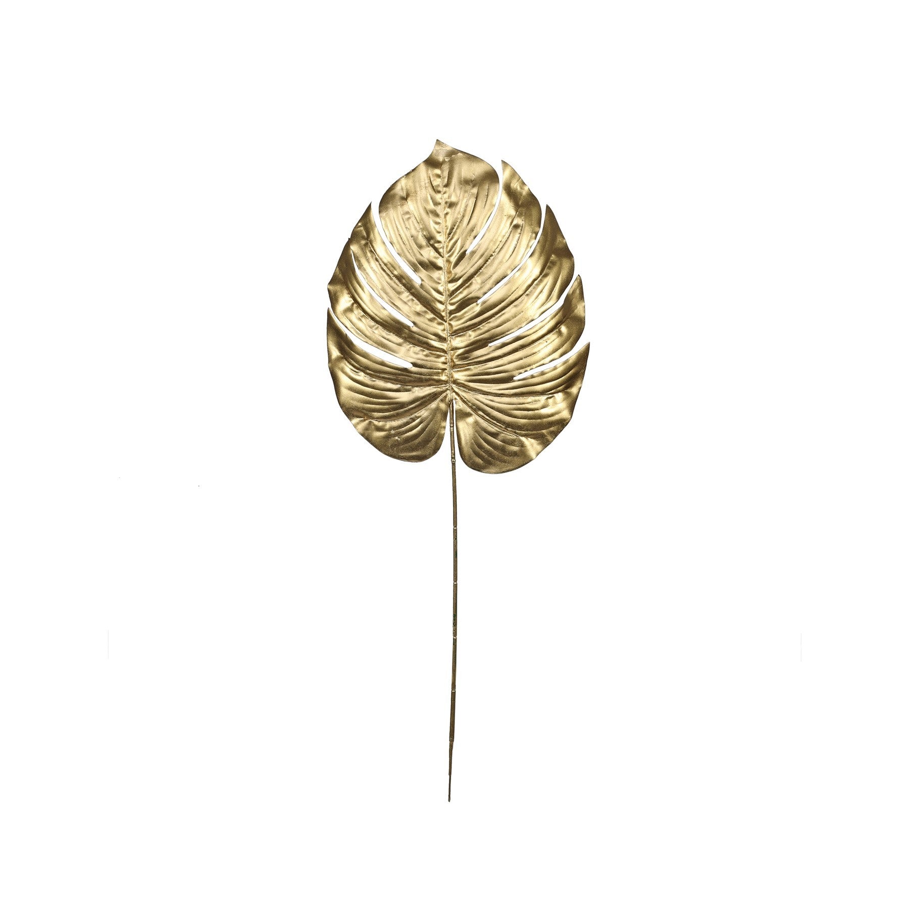 View Gold Metallic Monstera leaf Medium information