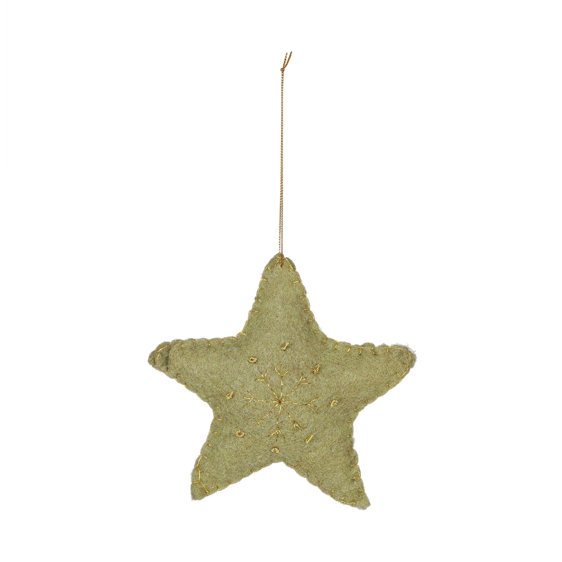 View Christmas Felt Star Hanger 15cm information