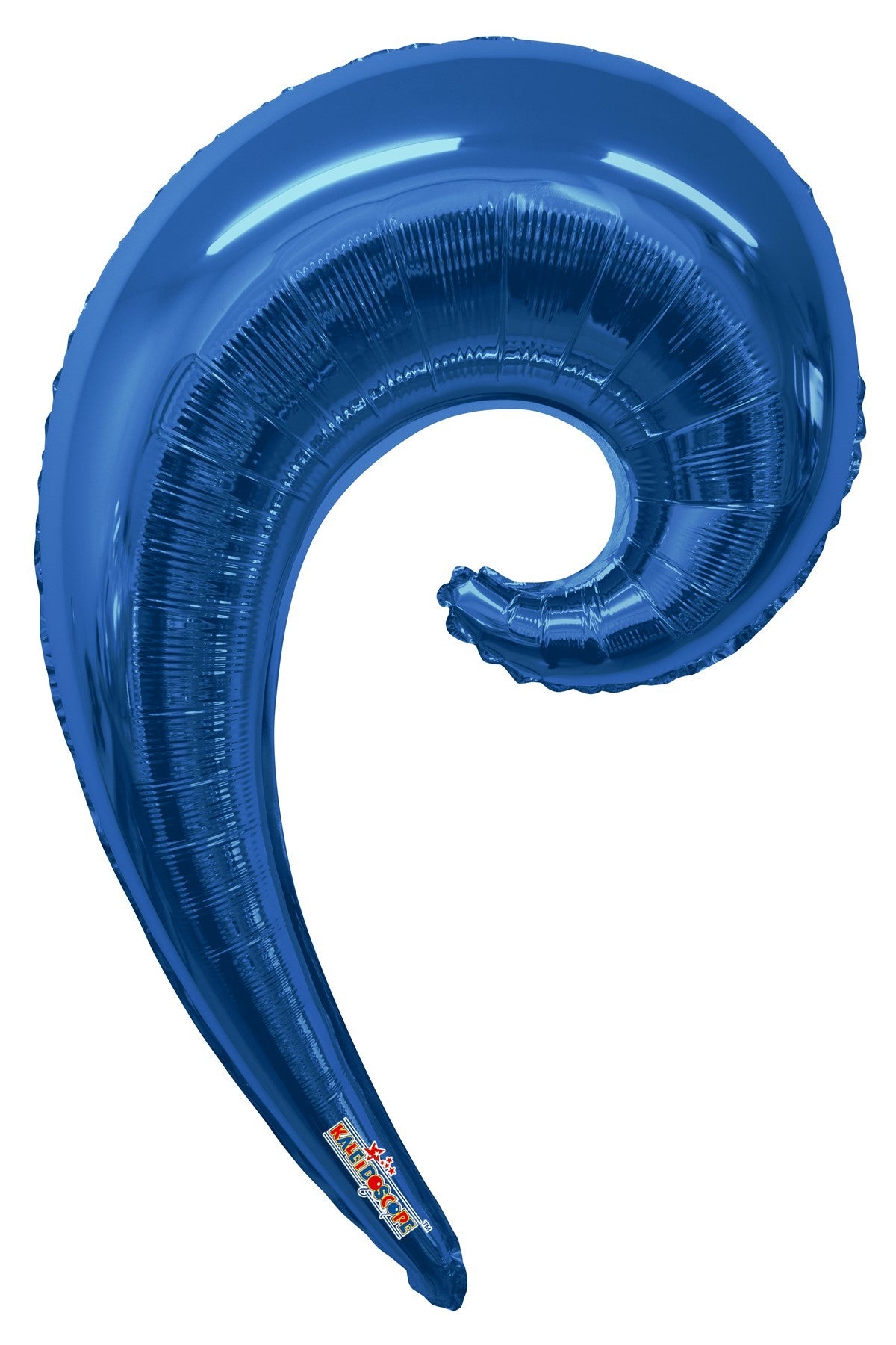 View Royal Blue Wave Balloon 36 inch information