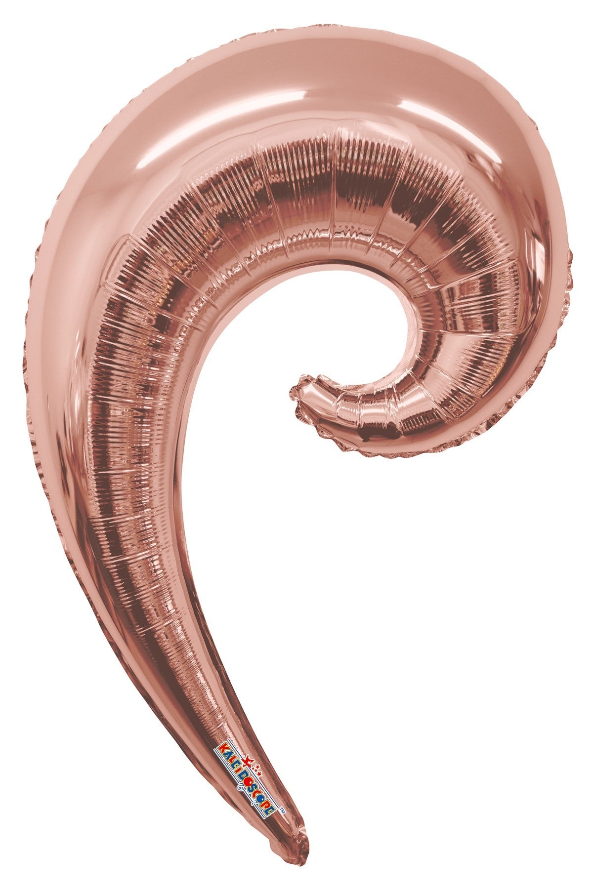 View Rose Gold Wave Balloon 36 inch information