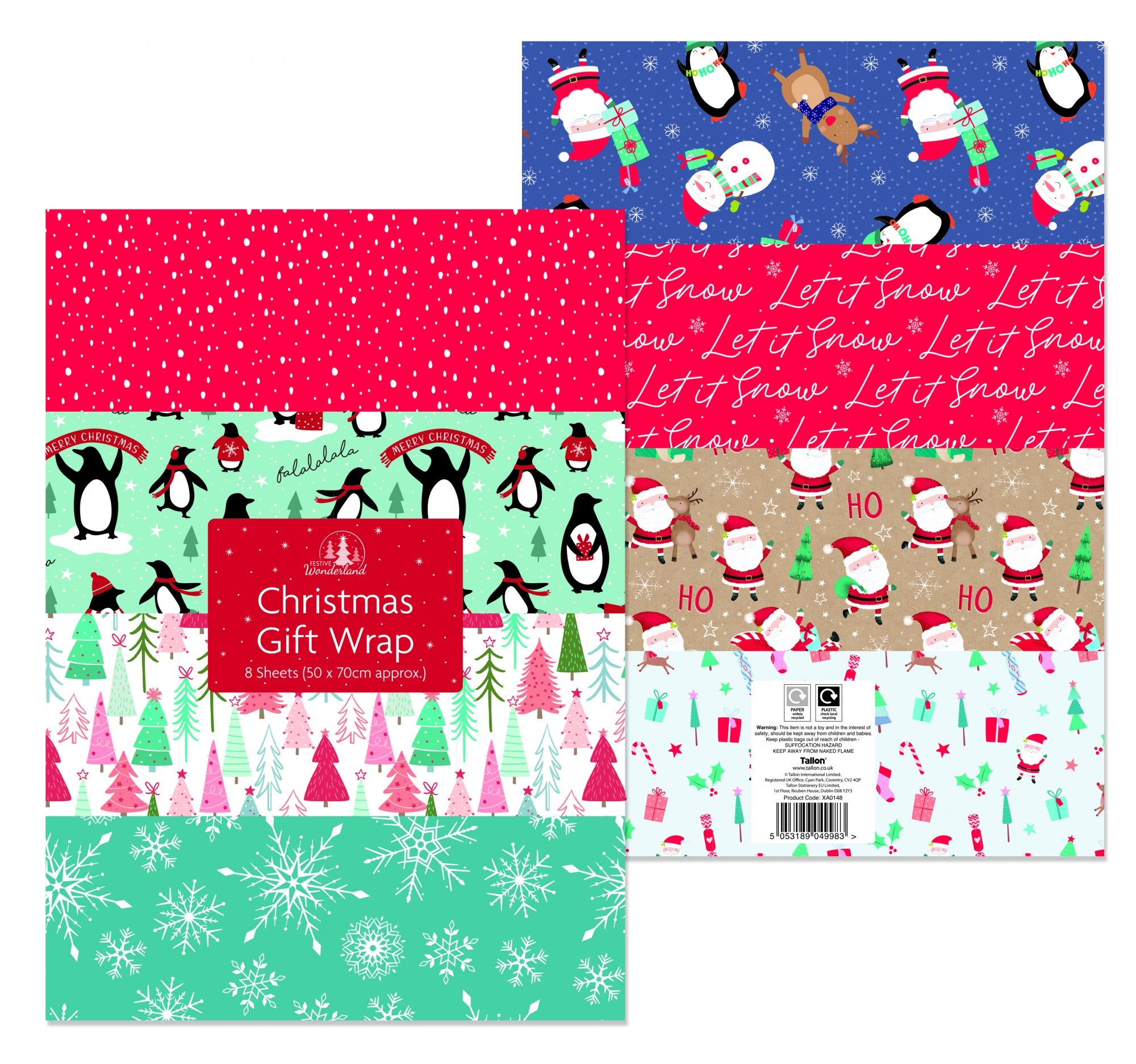 View Christmas Novelty Gift Wrap Sheets information
