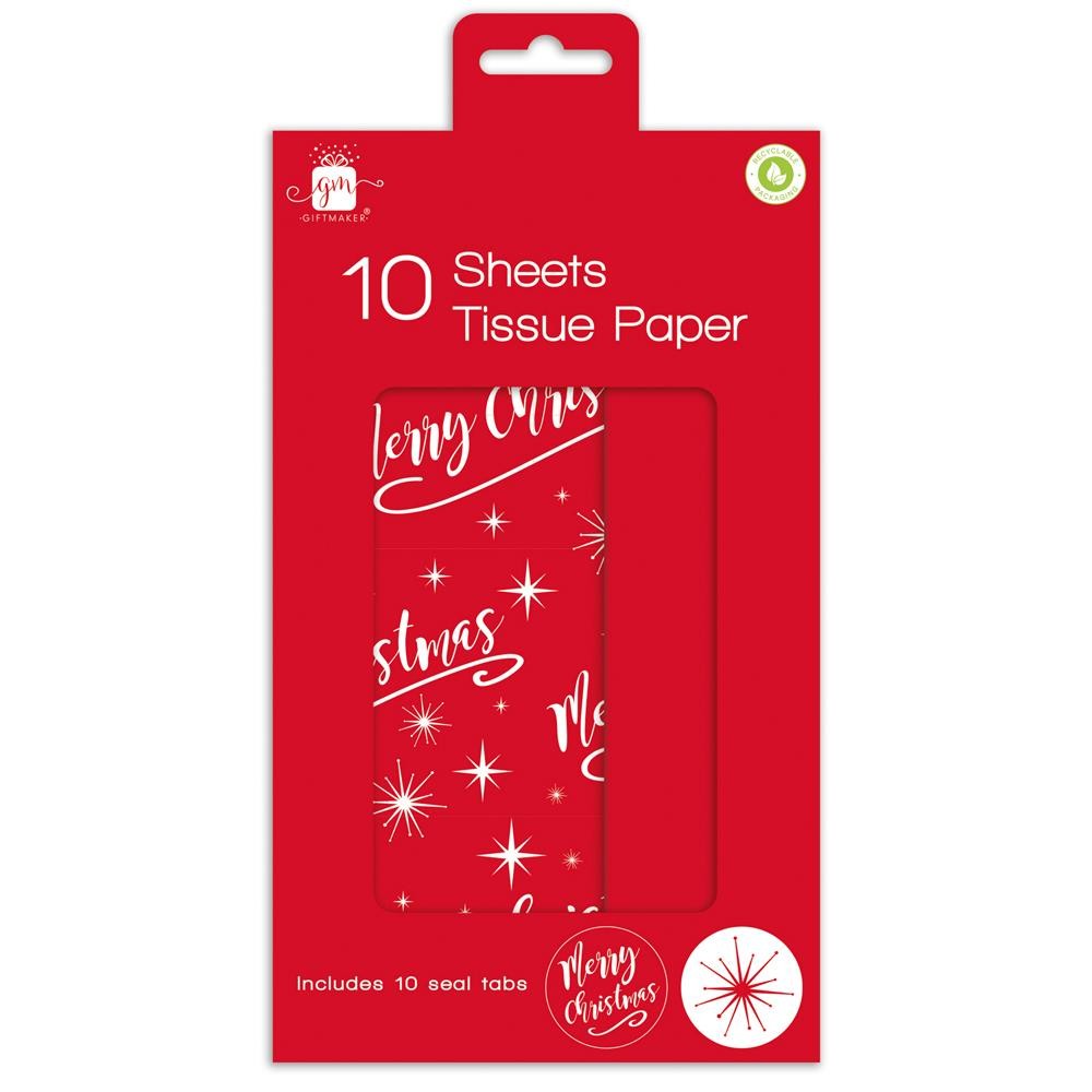 View Christmas Tissue Paper Pack of 10 information