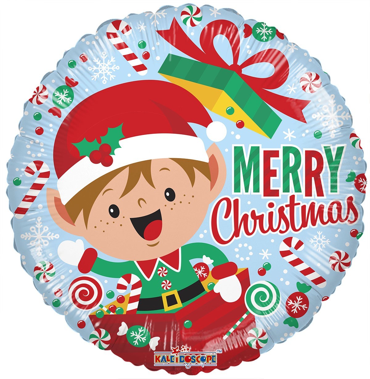 View Elf Merry Christmas Balloon 18 inch information