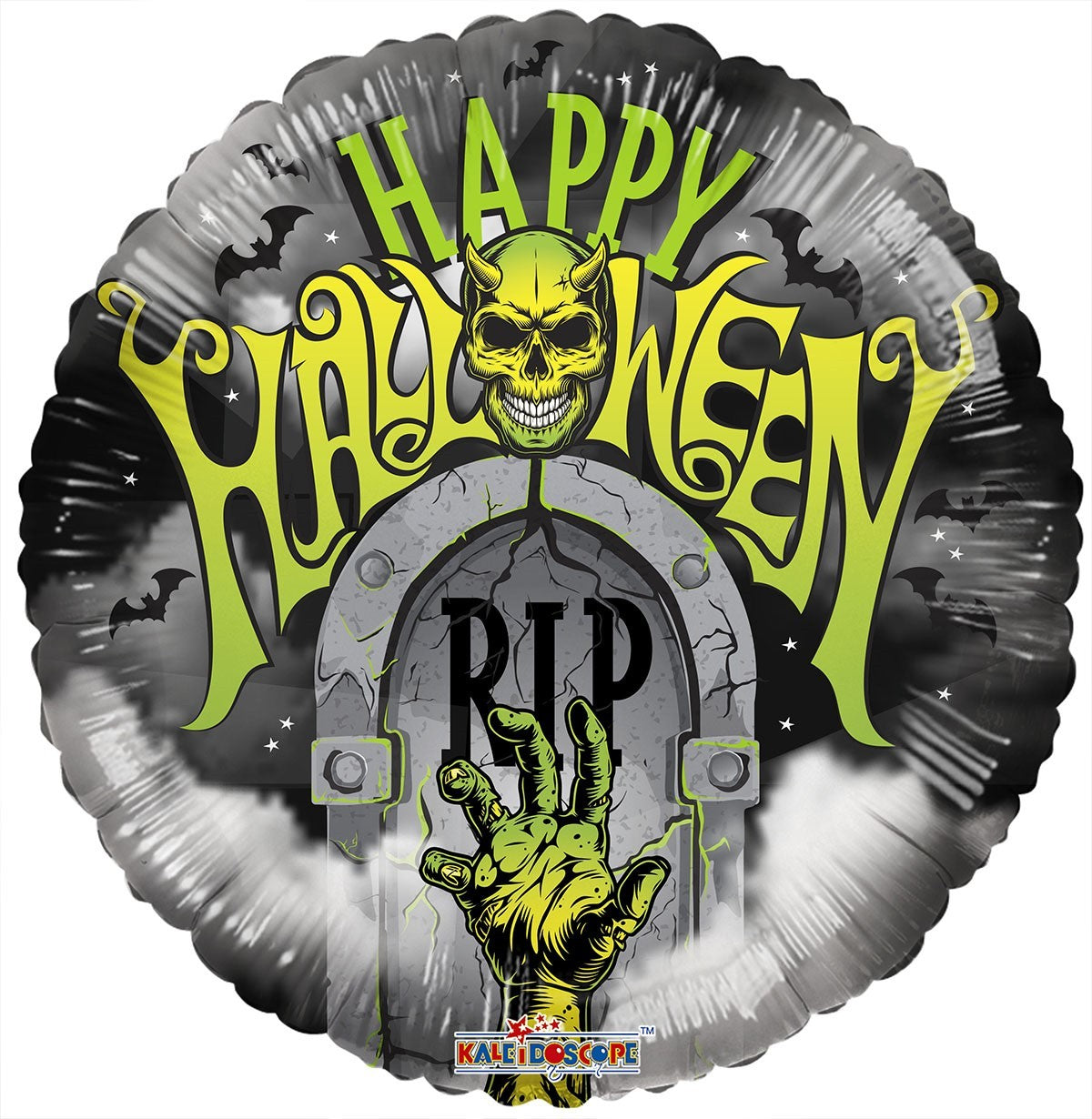 View Tombstone Halloween Balloon 18 inch information