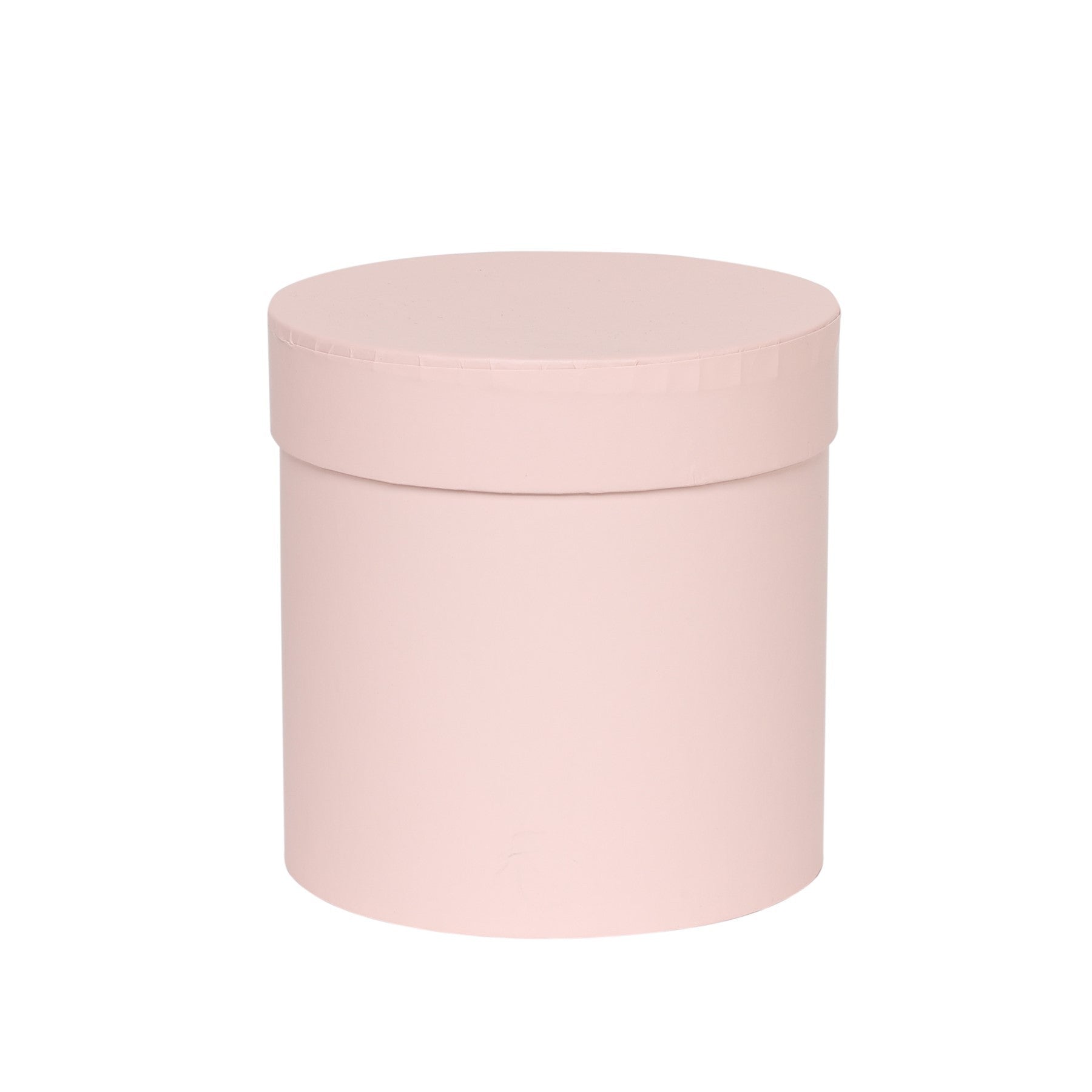 View Soft Pink Hat Box D13cm x H14cm information