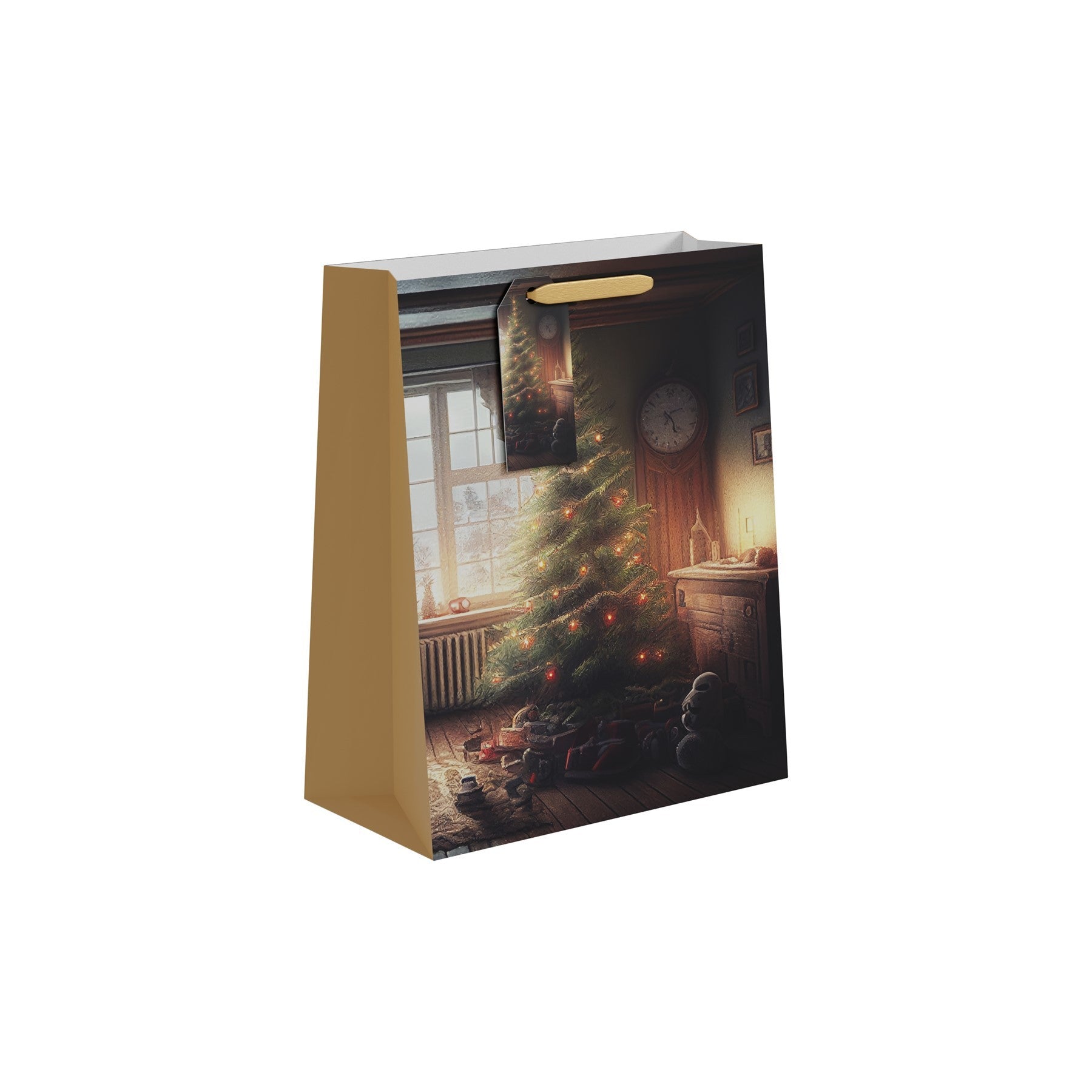 View Traditional Christmas Tree Gift Bag Large information