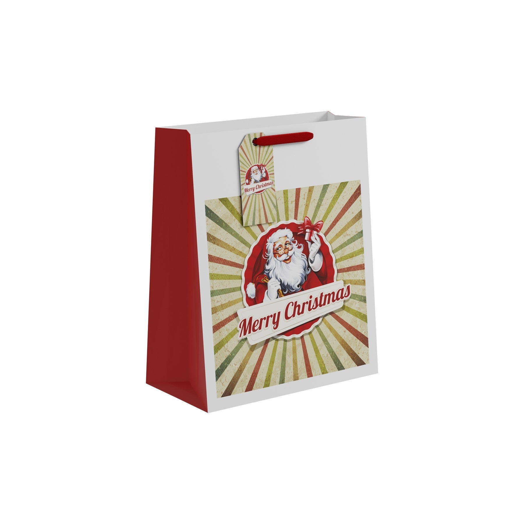 View Merry Christmas Santa Gift Bag Large information