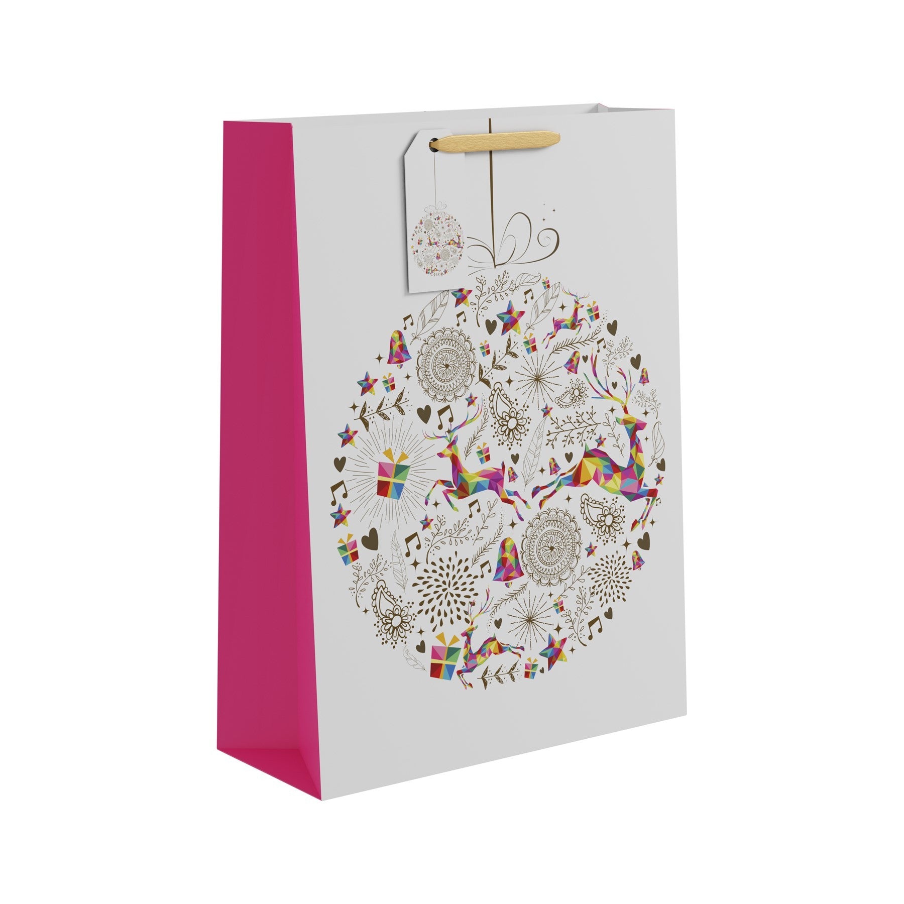 View Hanging Bauble Gift Bag Extra Large information