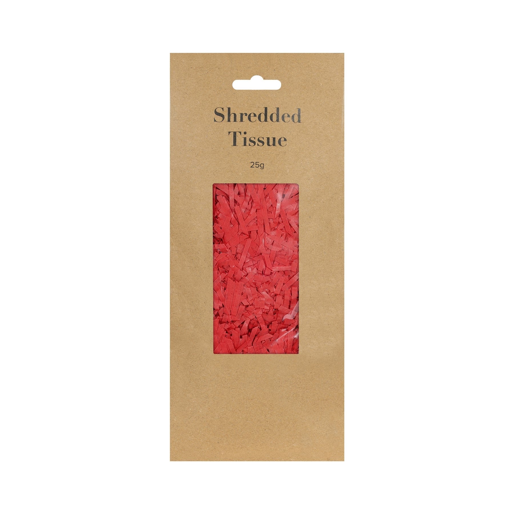 View Red Shredded Tissue 25 grams information