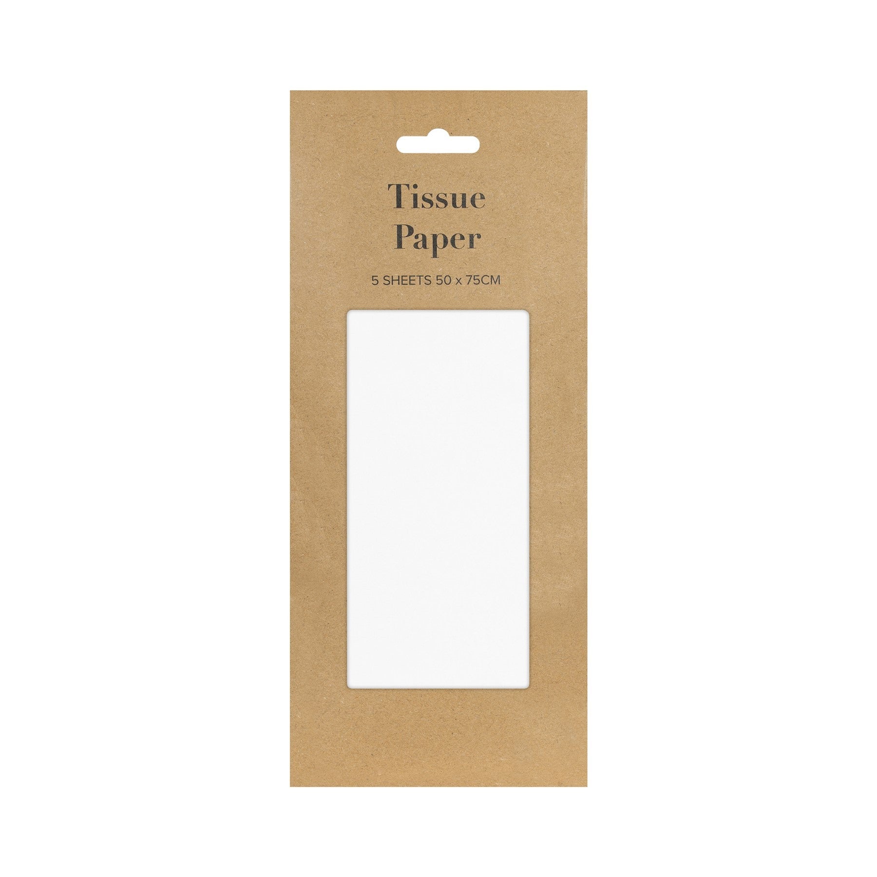 View White Tissue Paper Pack 5 sheets information