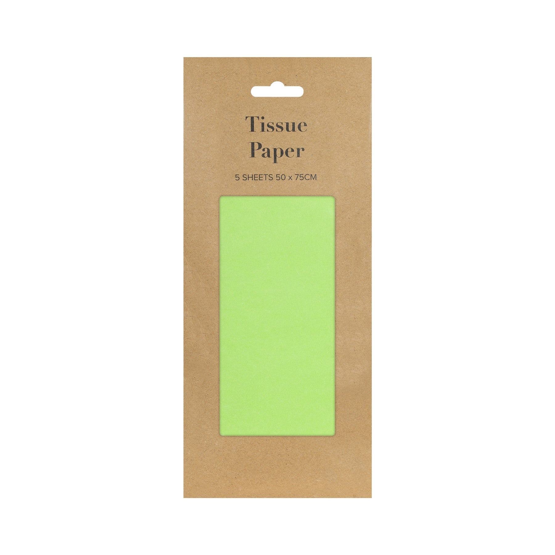 View Lime Green Tissue Paper Pack 5 Sheets information