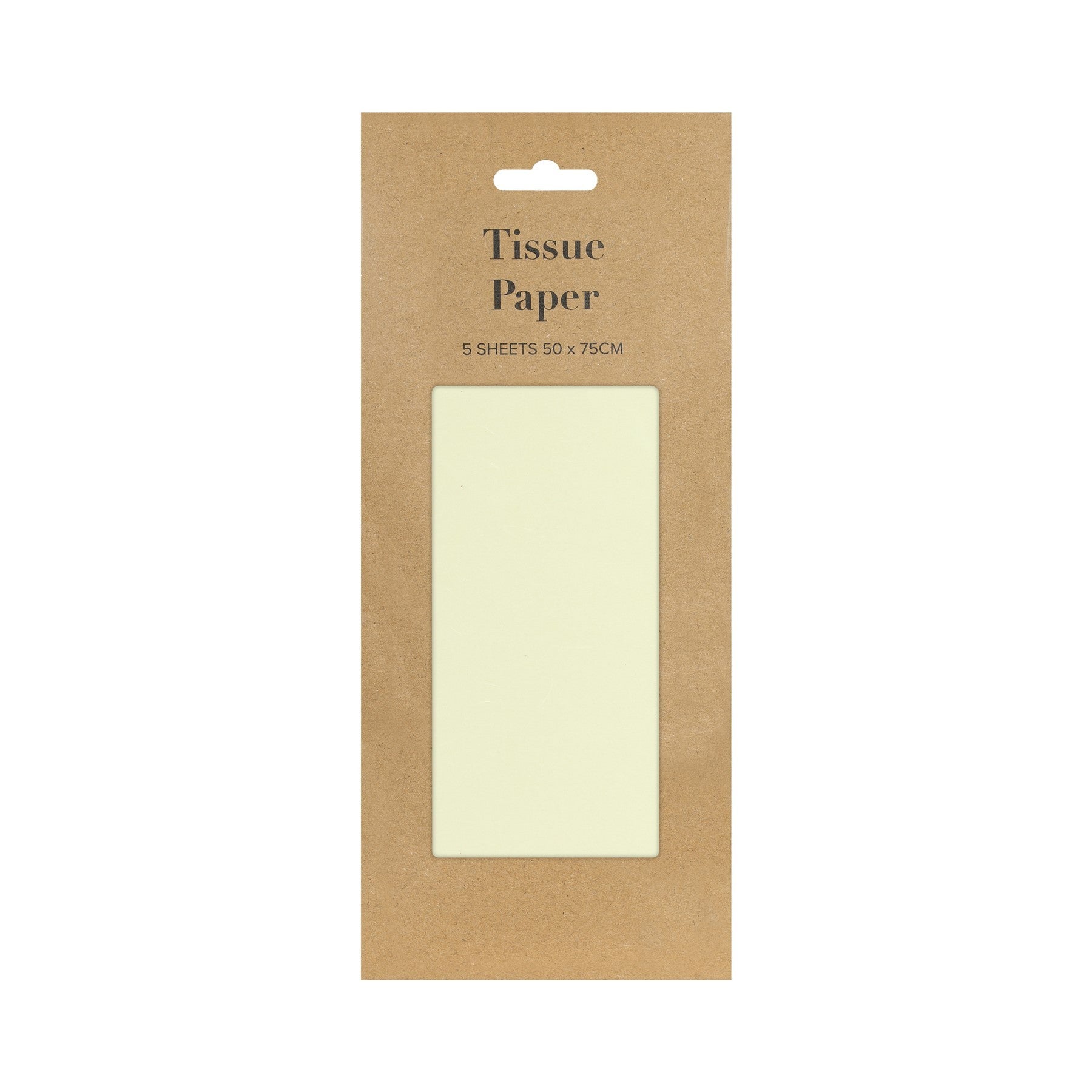 View Cream Tissue Paper Retail Pack 5 Sheets information
