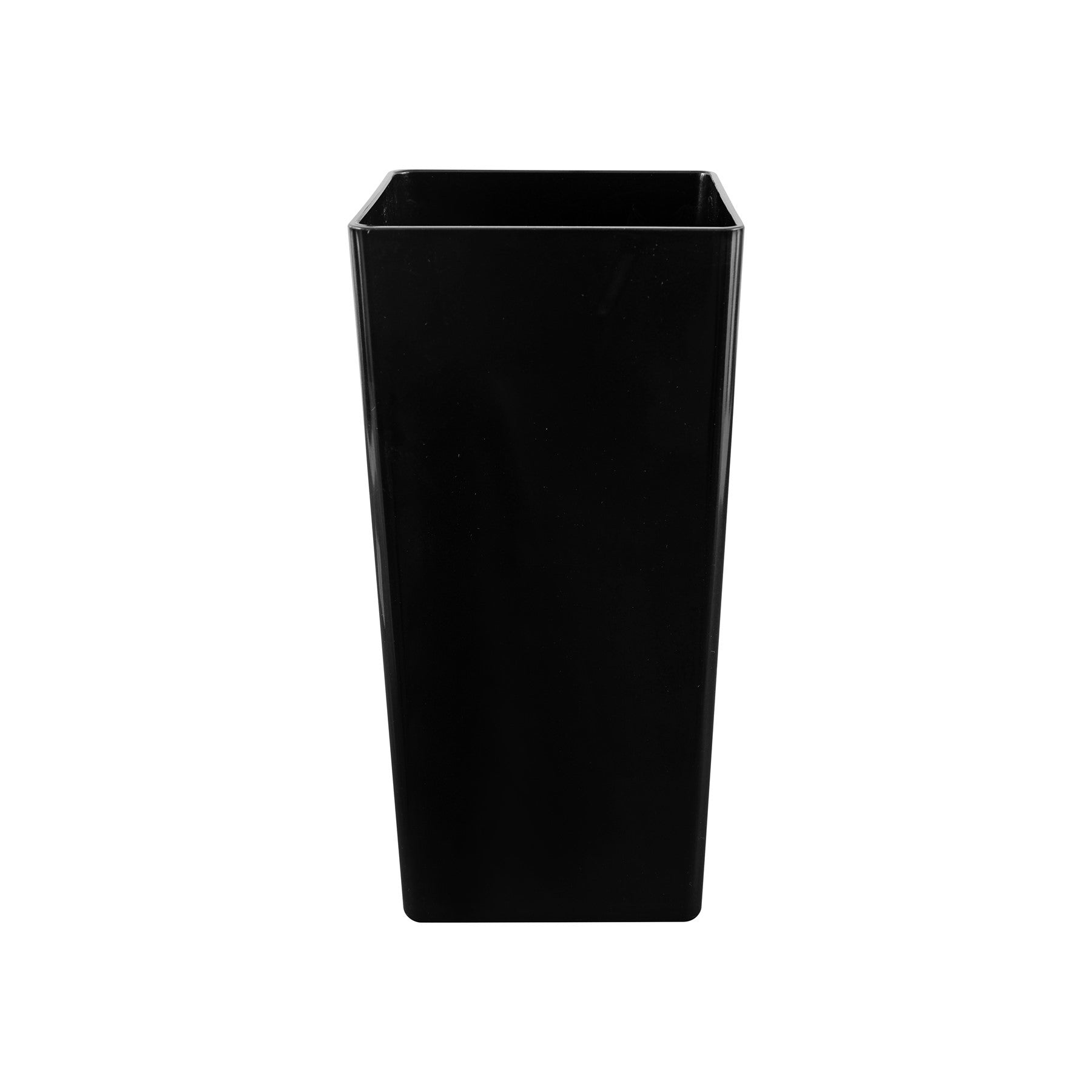 View Black Acrylic Square Vase Dia145 x H30cm information