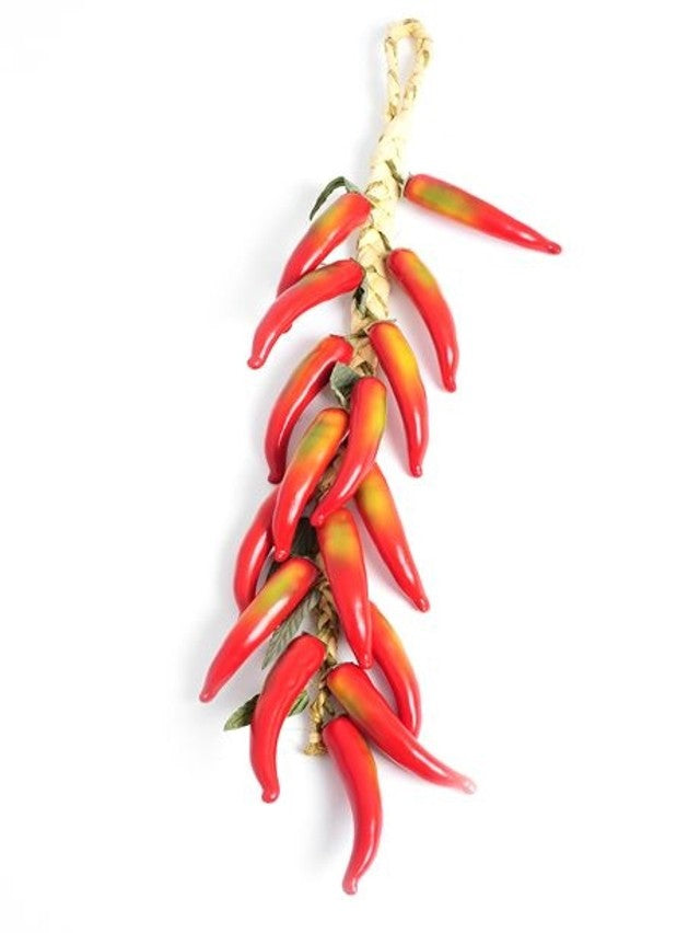 View Artificial Hanging Chili 50cm information