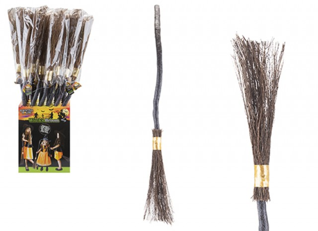 View Witches Broom with Plastic Handle information