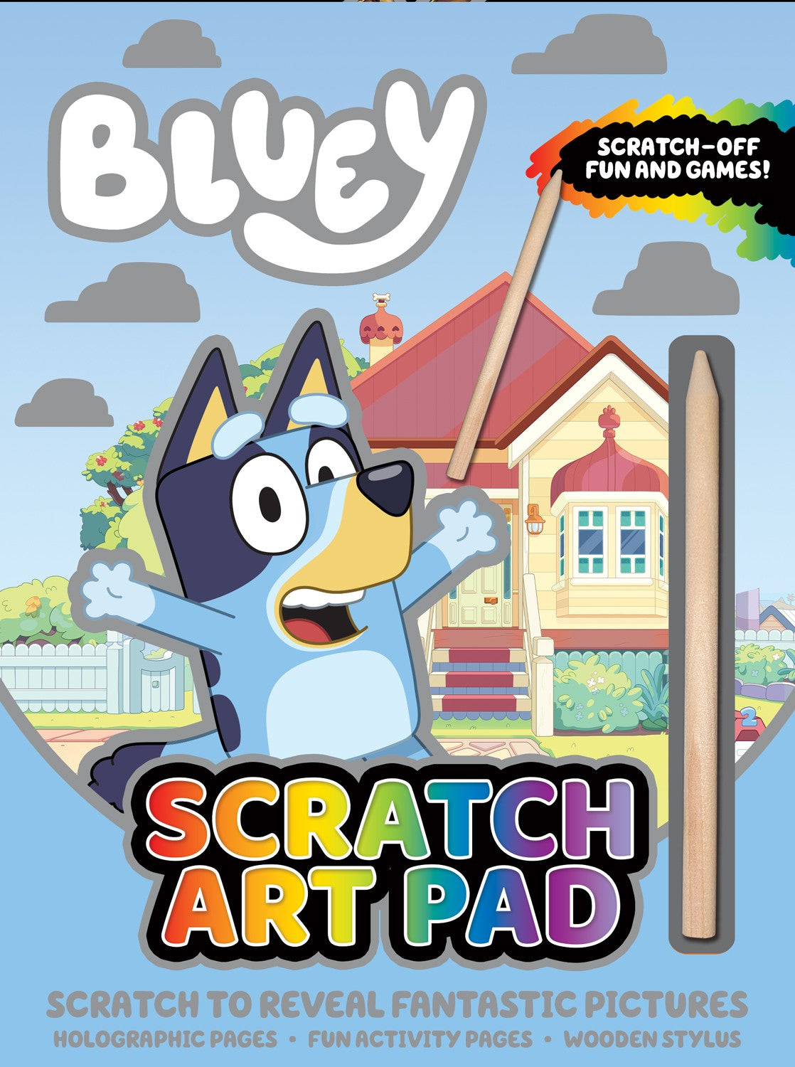 View Bluey Scratch Art Pad information