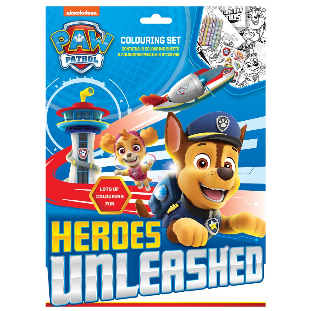 View Paw Patrol Colouring Set information