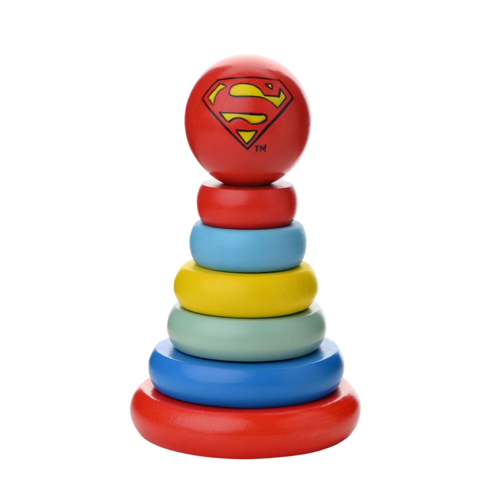 View Warner Bros Superman Wooden Stacking Toy information