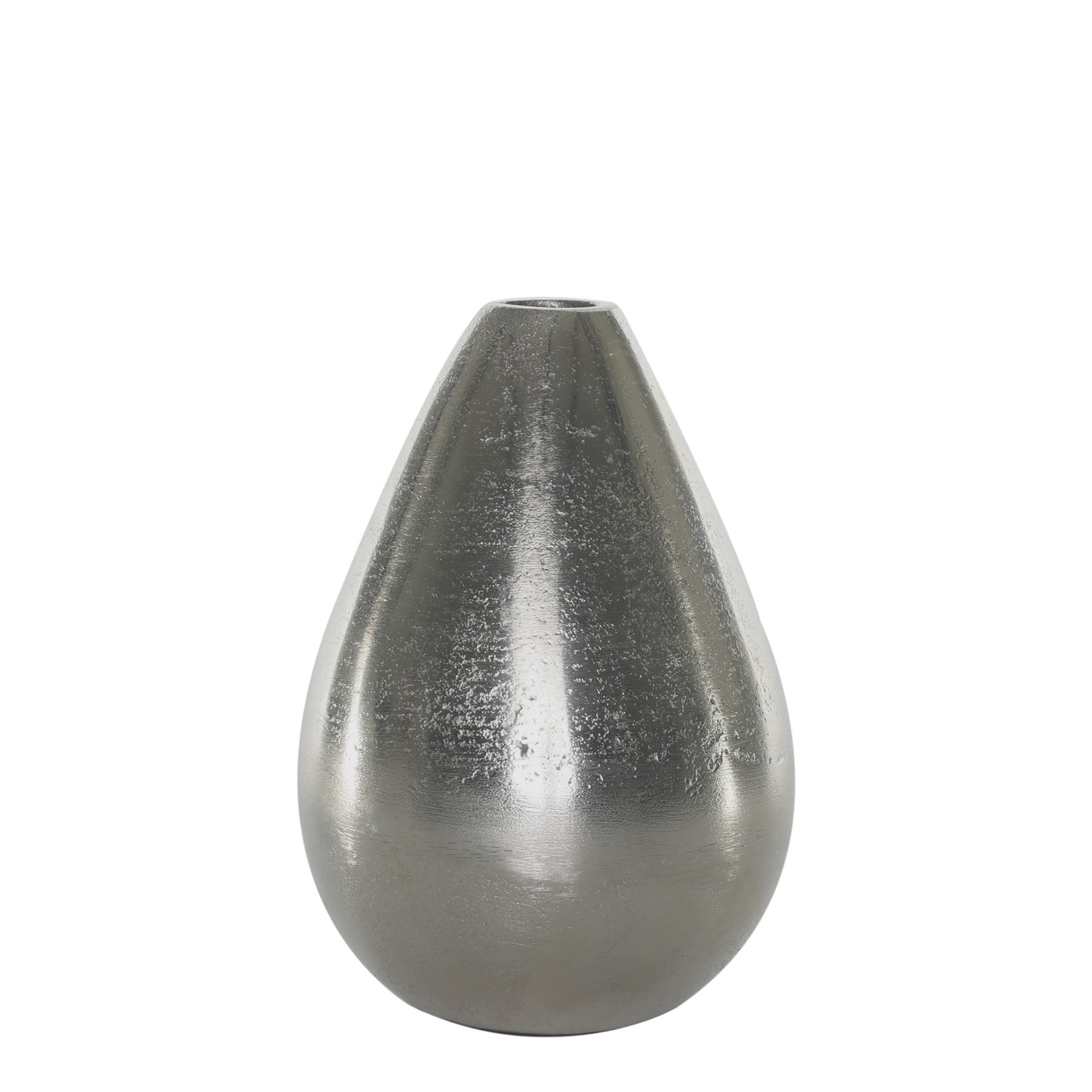 View Silver Poseidon Tear Drop Vase H17 x Dia125cm information