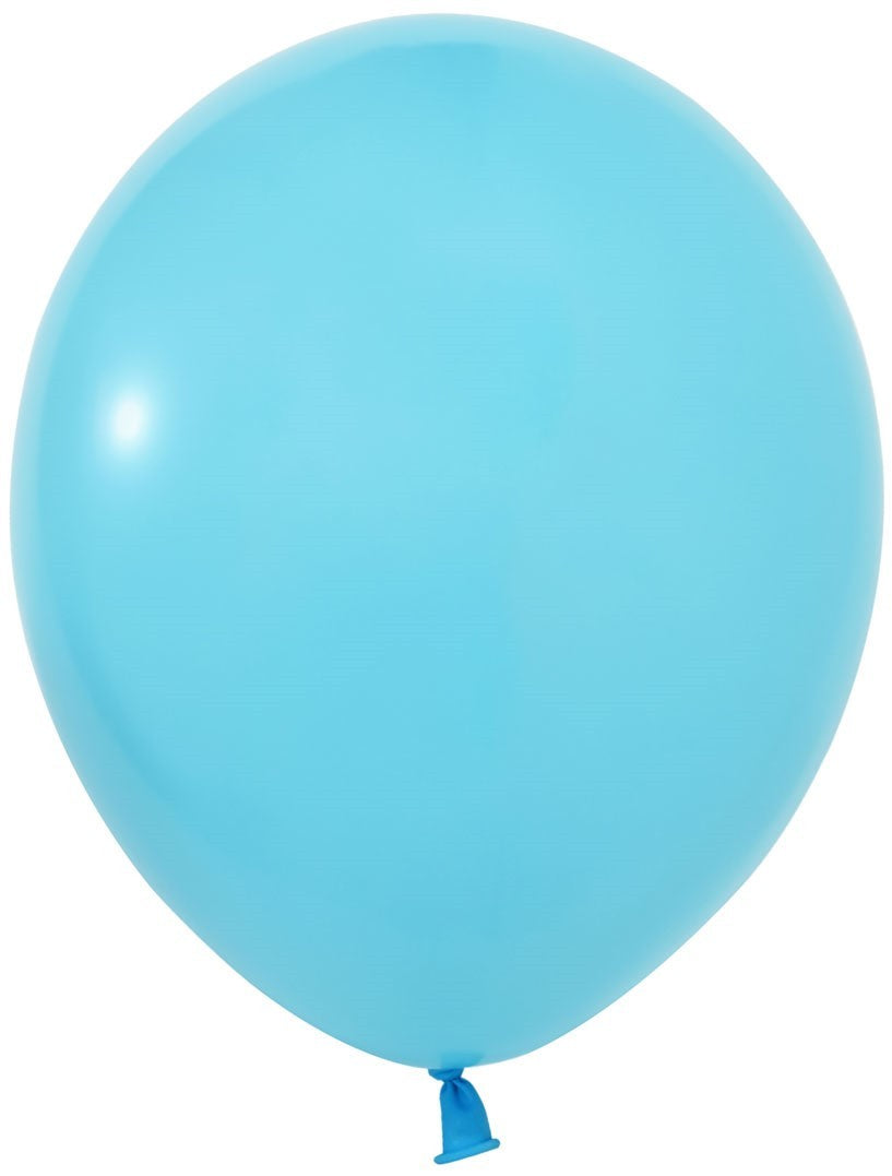 View Light Blue Latex Balloon 10inch Pack of 100 information