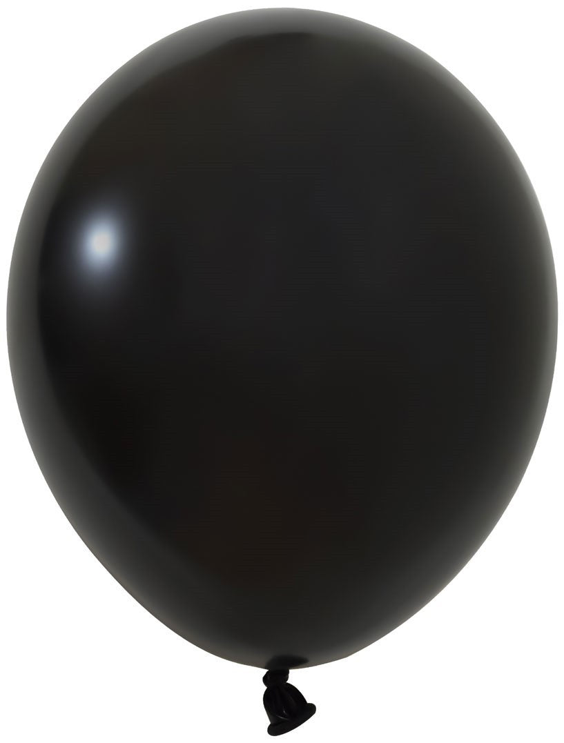 View Black Latex Balloon 10inch Pack of 100 information
