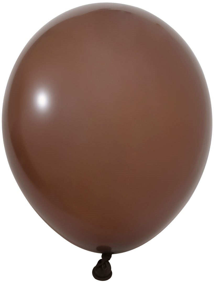 View Brown Latex Balloon 10inch Pack of 100 information