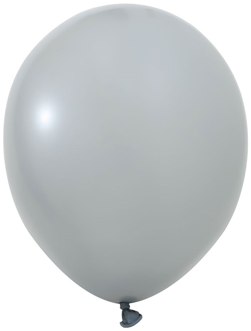 View Grey Latex Balloon 10inch Pack of 100 information
