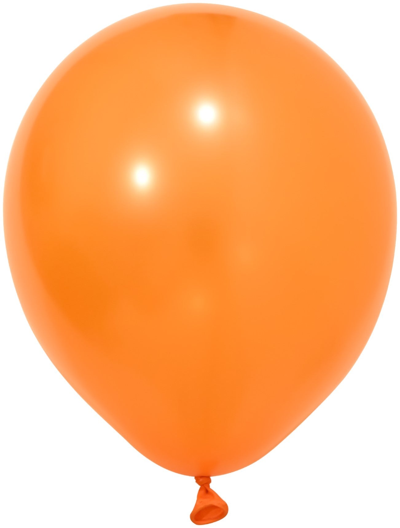 View Orange Metallic Latex Balloon 10inch Pack of 100 information