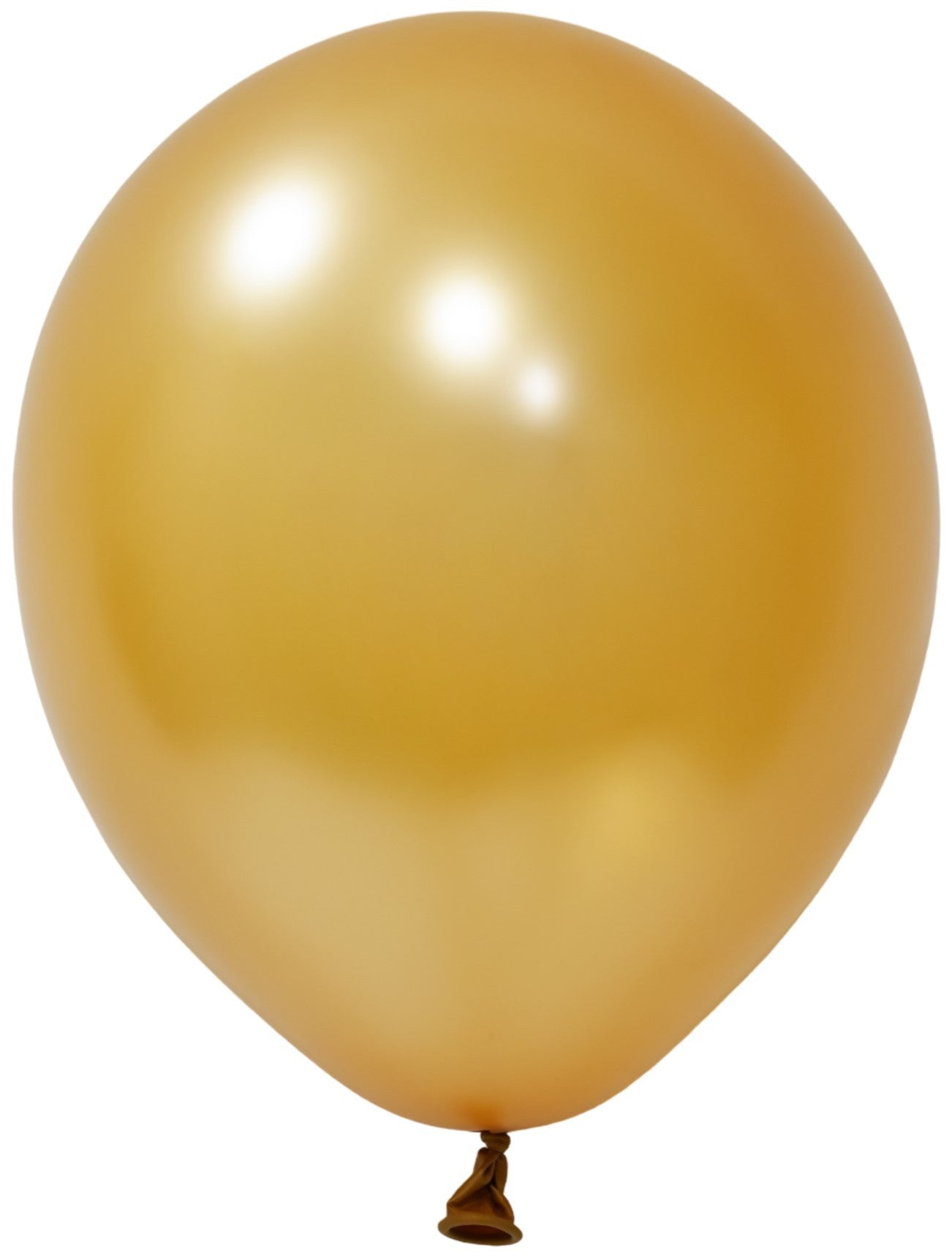 View Gold Metallic Latex Balloon 10inch Pack of 100 information