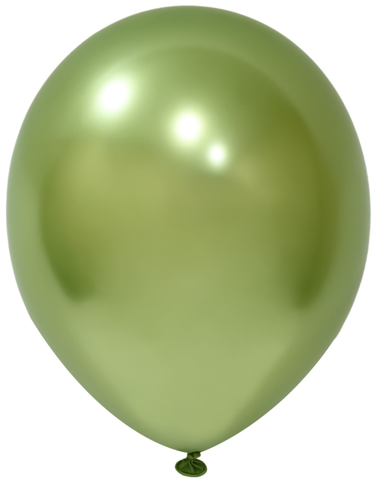 View Light Green Chrome Latex Balloon 10inch Pack of 50 information