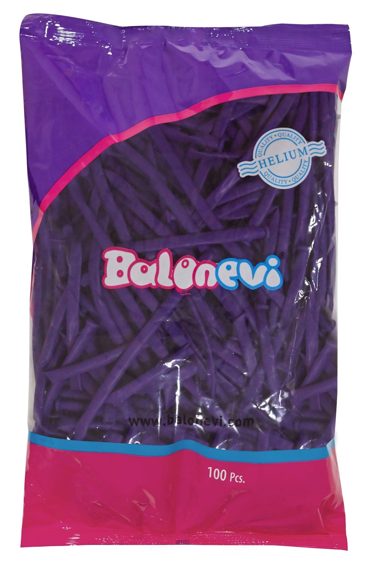View Violet Modelling Balloons Pack of 100 information