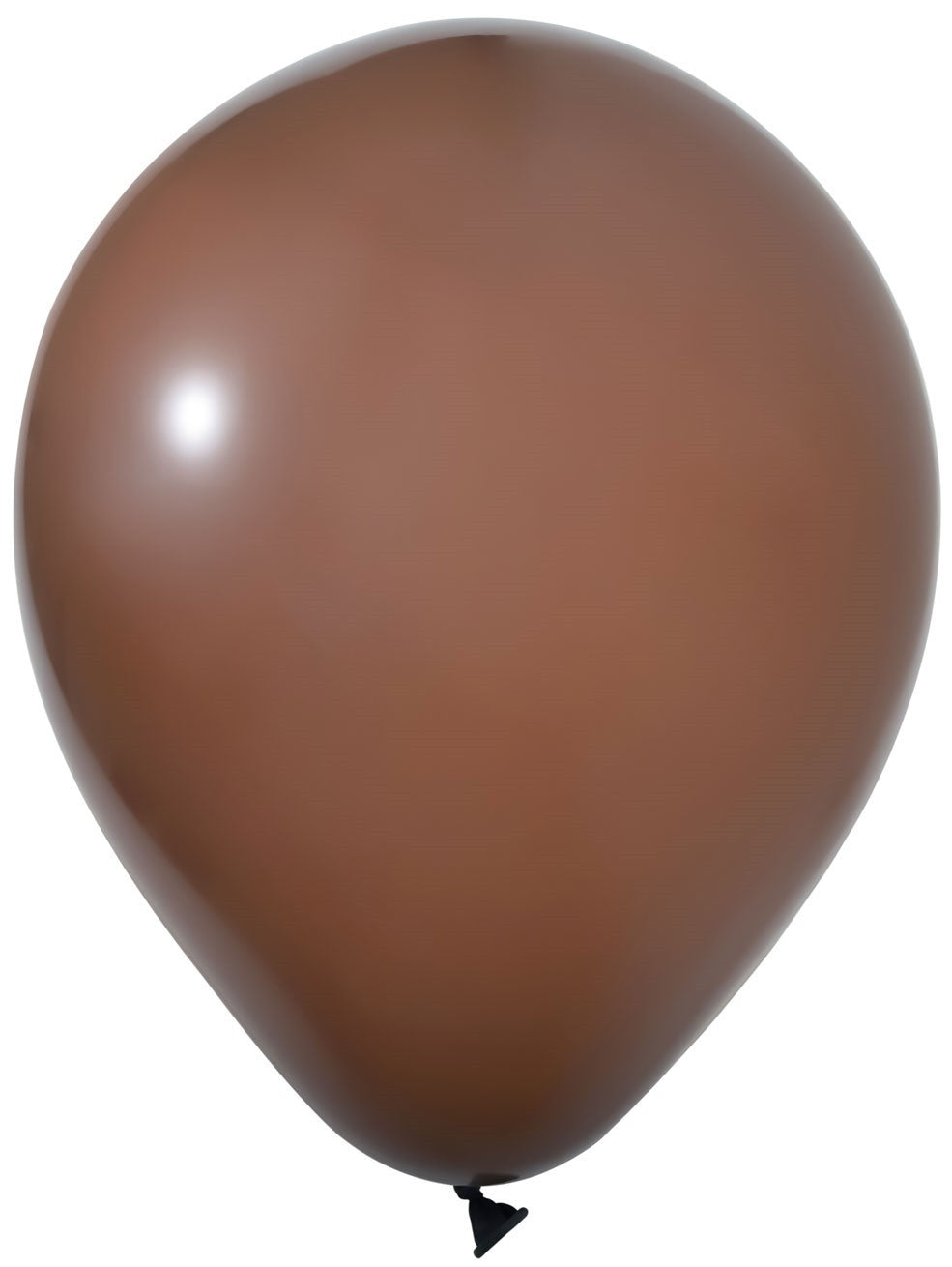 View Brown Latex Balloon 12inch Pack of 100 information