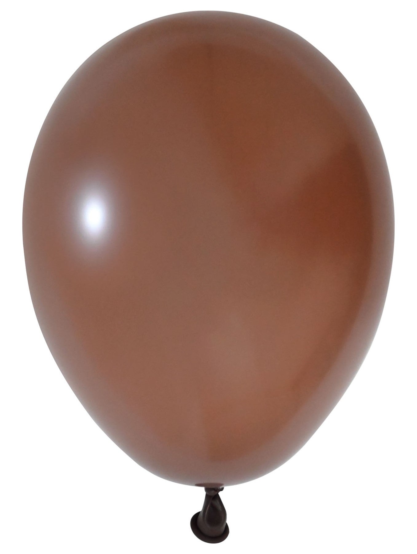 View Brown Latex Balloon 5inch Pack of 100 information